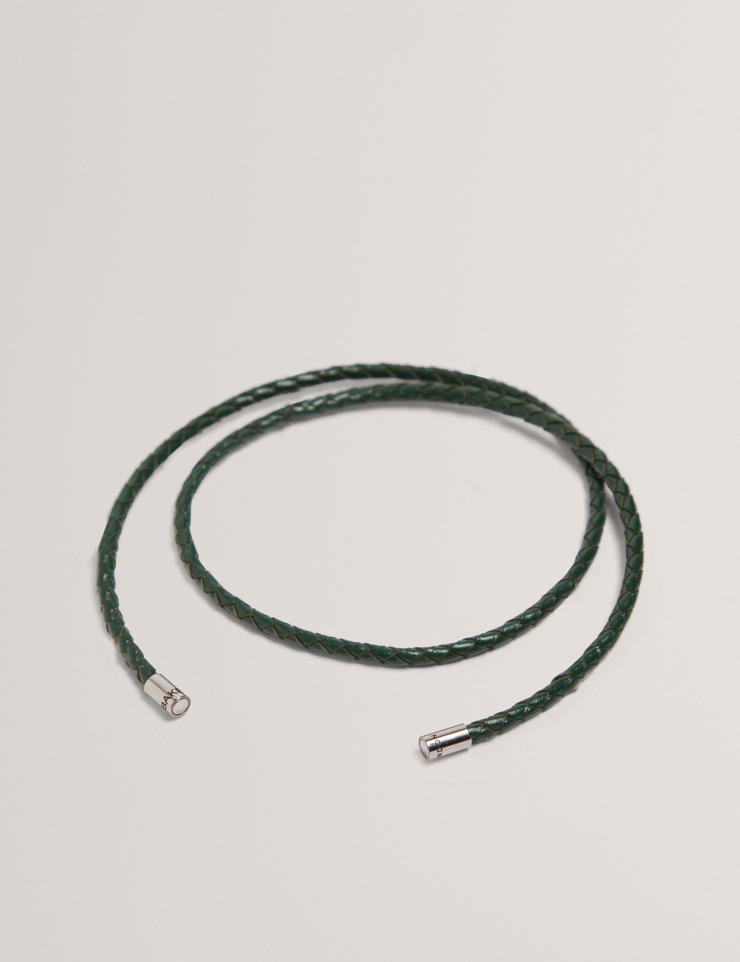 PPOUND: Woven Leather Bracelet