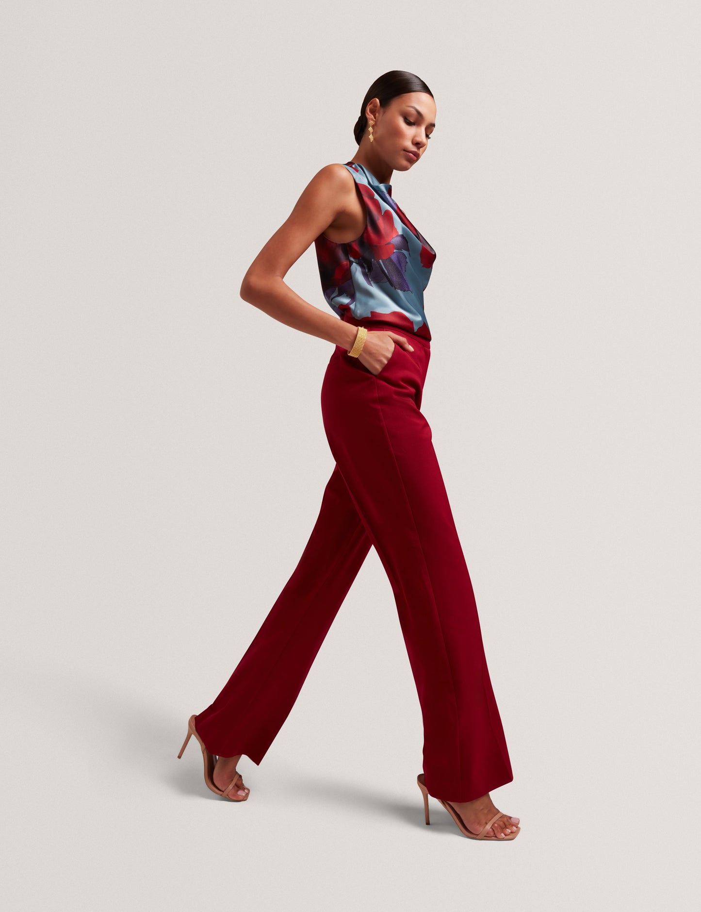 LYMAT: Tailored Flare Trouser