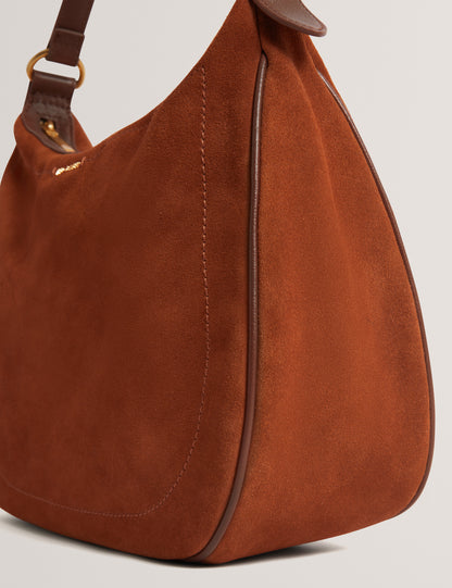 Women's SAMIYRA-WEBBING SUEDE HOBO BAG