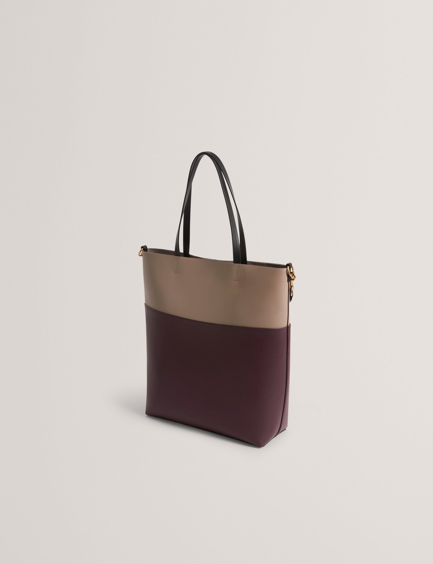 Women's WYNSLOW-Woven Handle Colourblock Large Bag