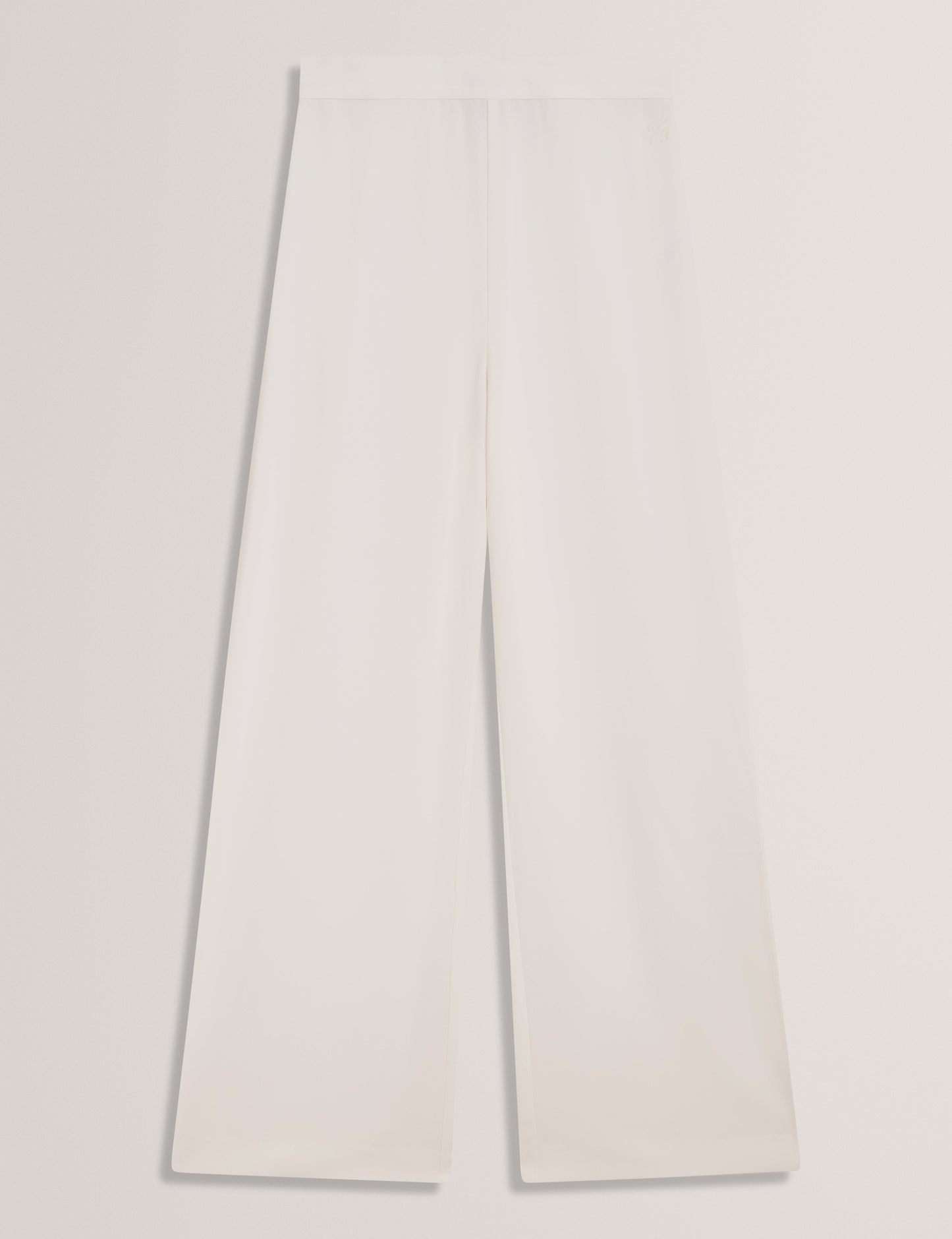 Women's GORJJA-Detail Wide Leg Crepe Trousers
