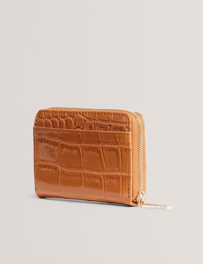 Women's VARLEE-Croc Effect Small Zip Around Wallet