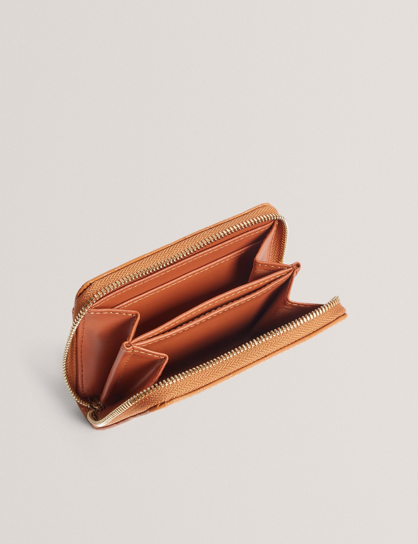 Women's VARLEE-Croc Effect Small Zip Around Wallet