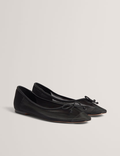 MERRISA: Mesh Ballet Flat