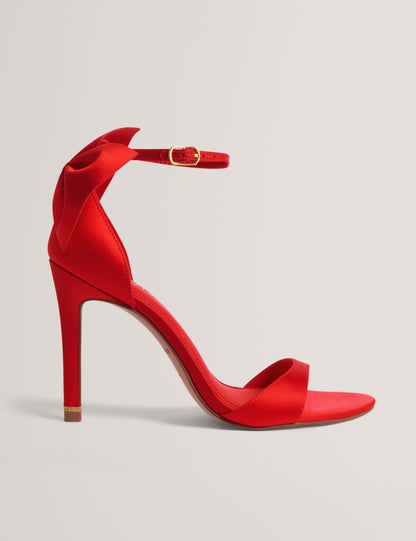 SOFELAA: Satin Bow Detail Sandal
