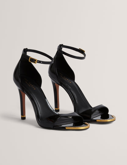 HELLIY: Leather Heeled Sandal