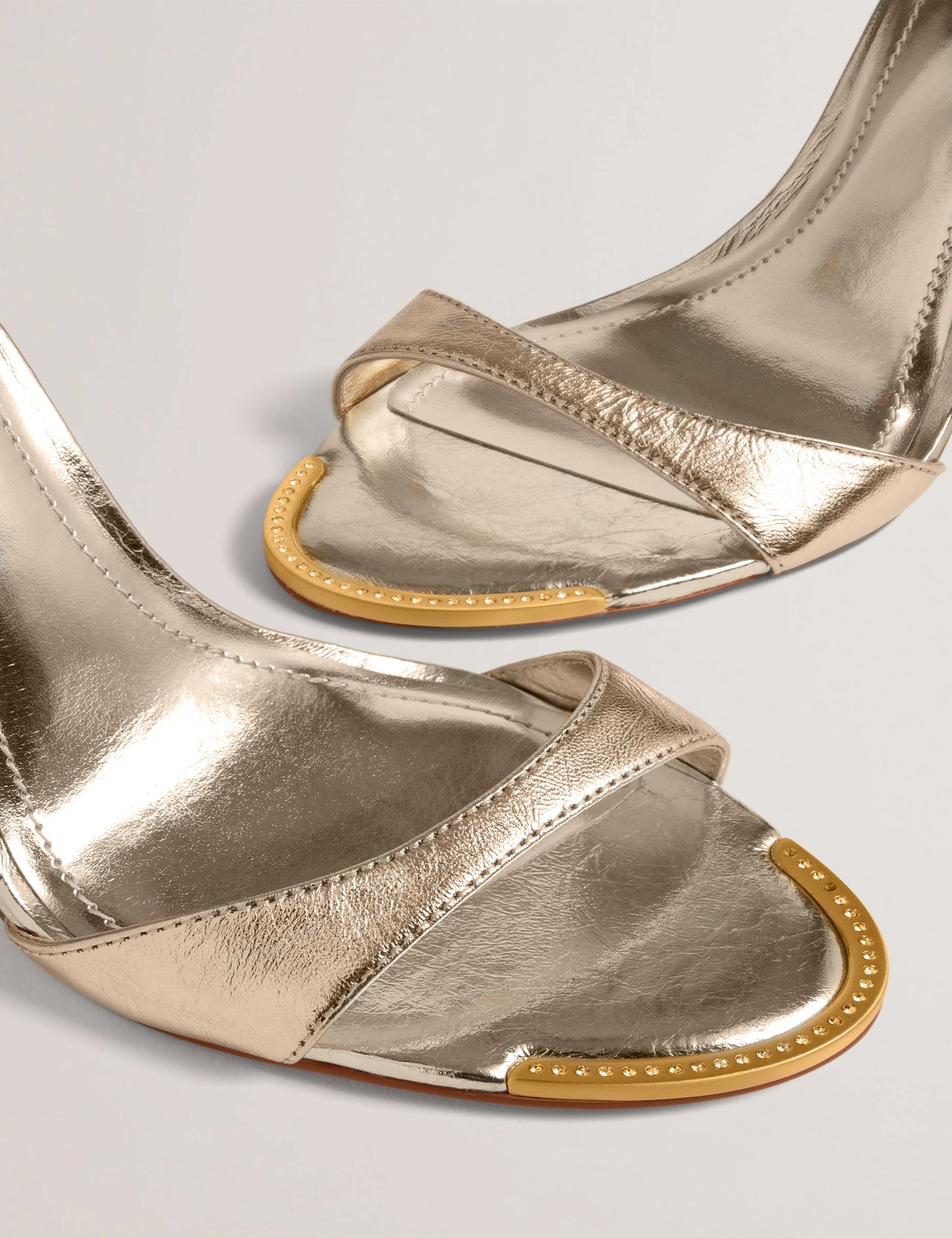 HELLIY: Leather Heeled Sandal