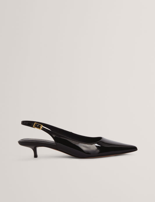 KITIY: Sling Back Kitten Heel