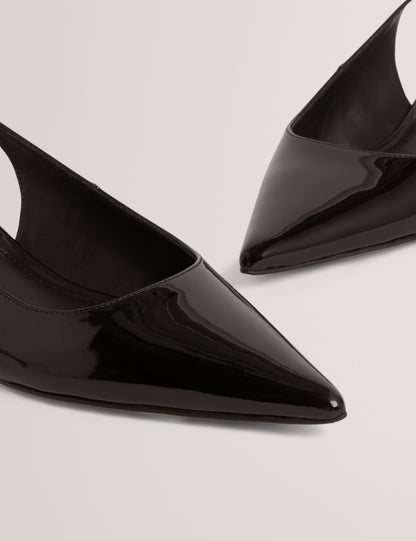 KITIY: Sling Back Kitten Heel