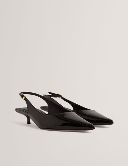 KITIY: Sling Back Kitten Heel
