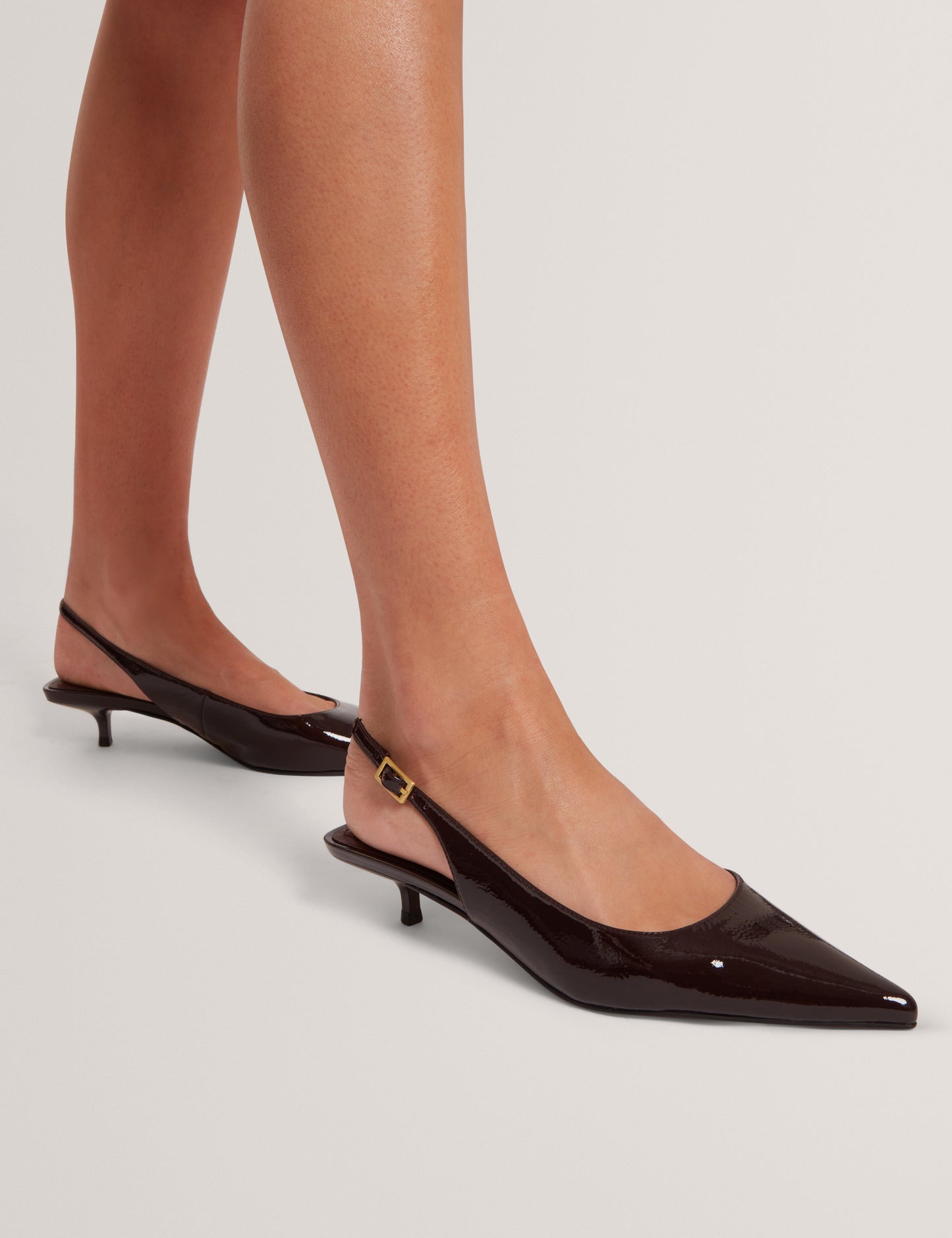 KITIY: Sling Back Kitten Heel