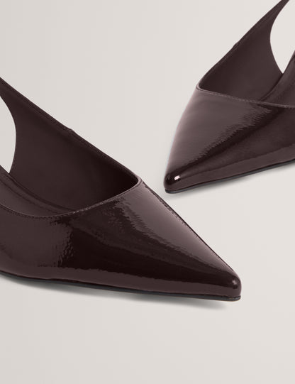 KITIY: Sling Back Kitten Heel