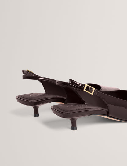 KITIY: Sling Back Kitten Heel
