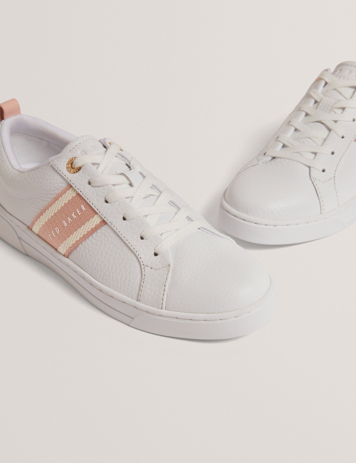 BAILLY: Webbing Detail Trainer Pink