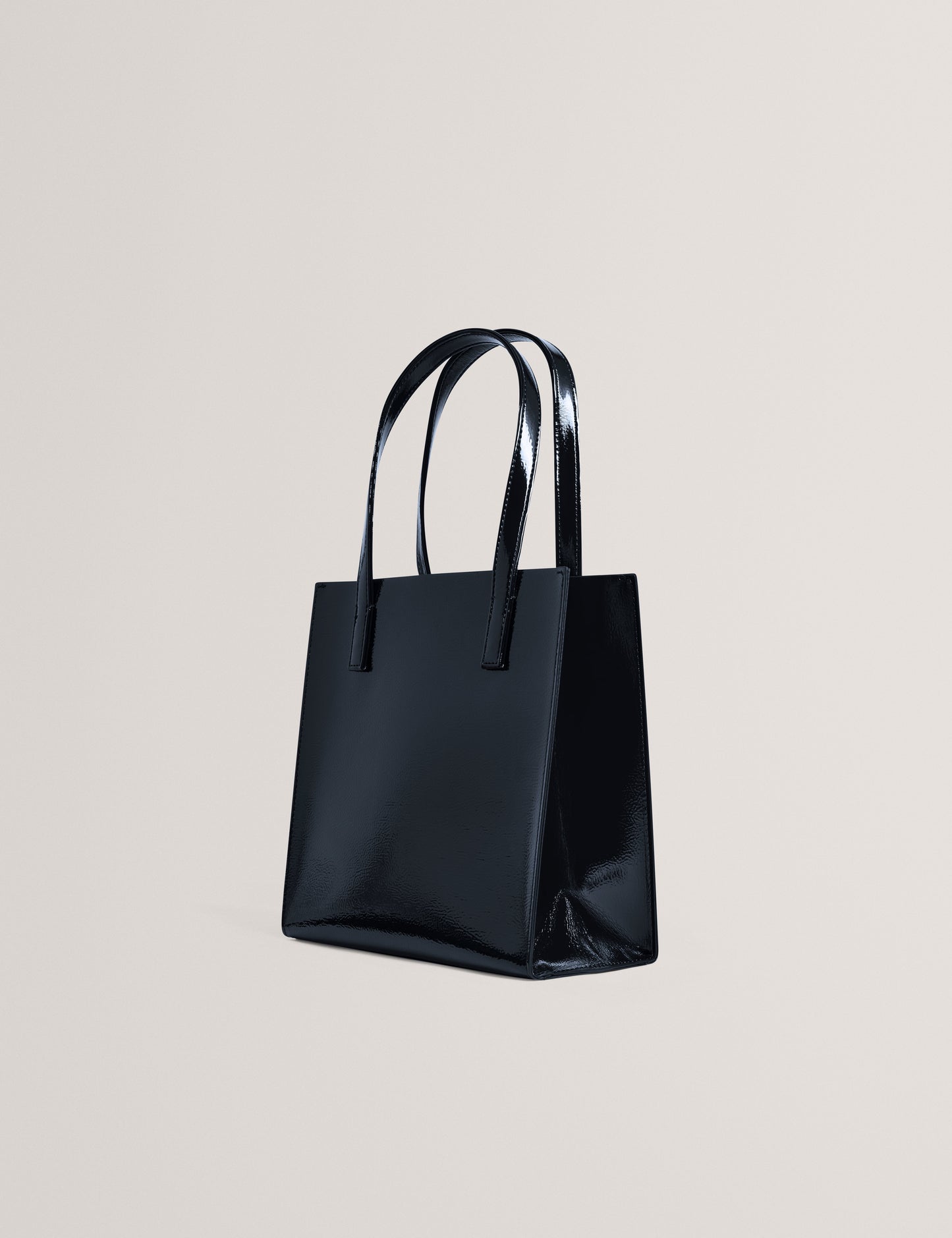 CAARISA: Small Crinkle Printed Icon Bag