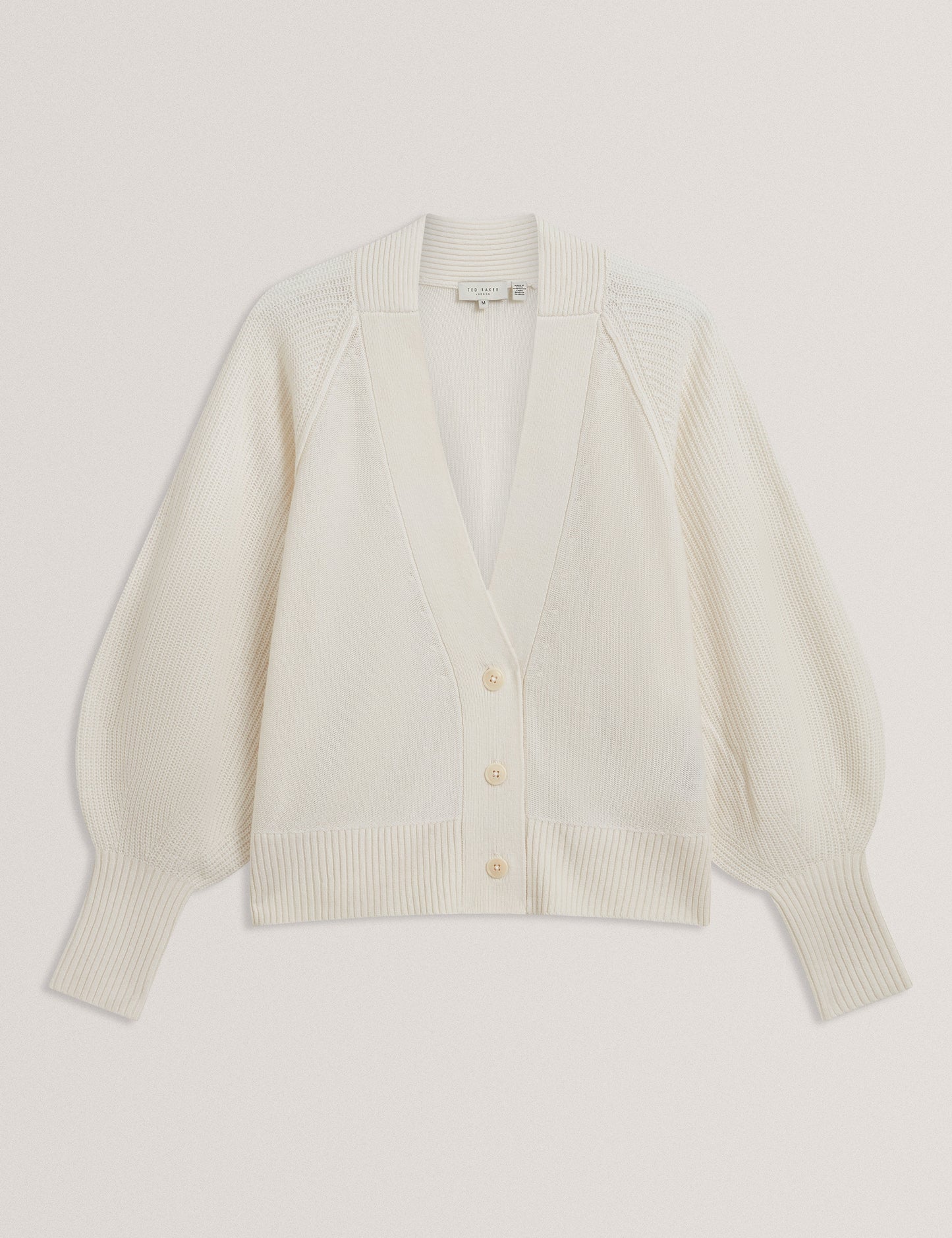 MALLEE: Neck Boxy Cardigan