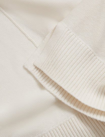 MALLEE: Neck Boxy Cardigan