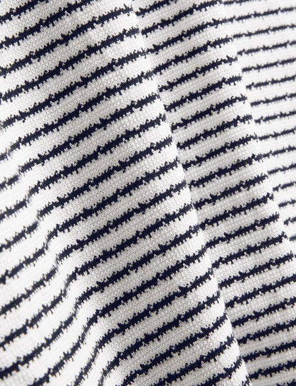 VEXRIN: Ss Oversized Striped T-Shirt