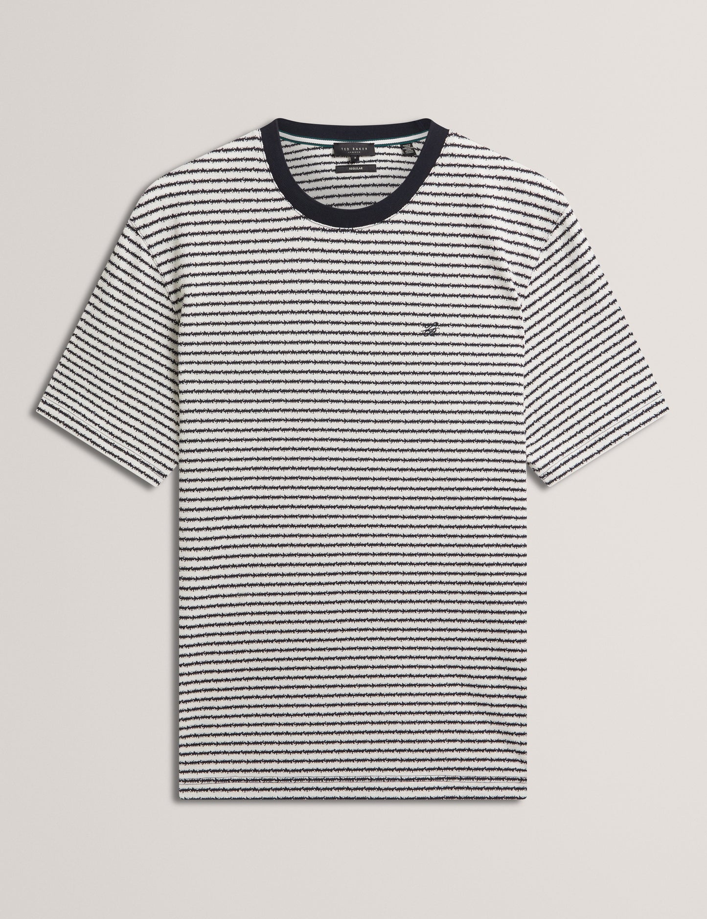 VEXRIN: Ss Oversized Striped T-Shirt