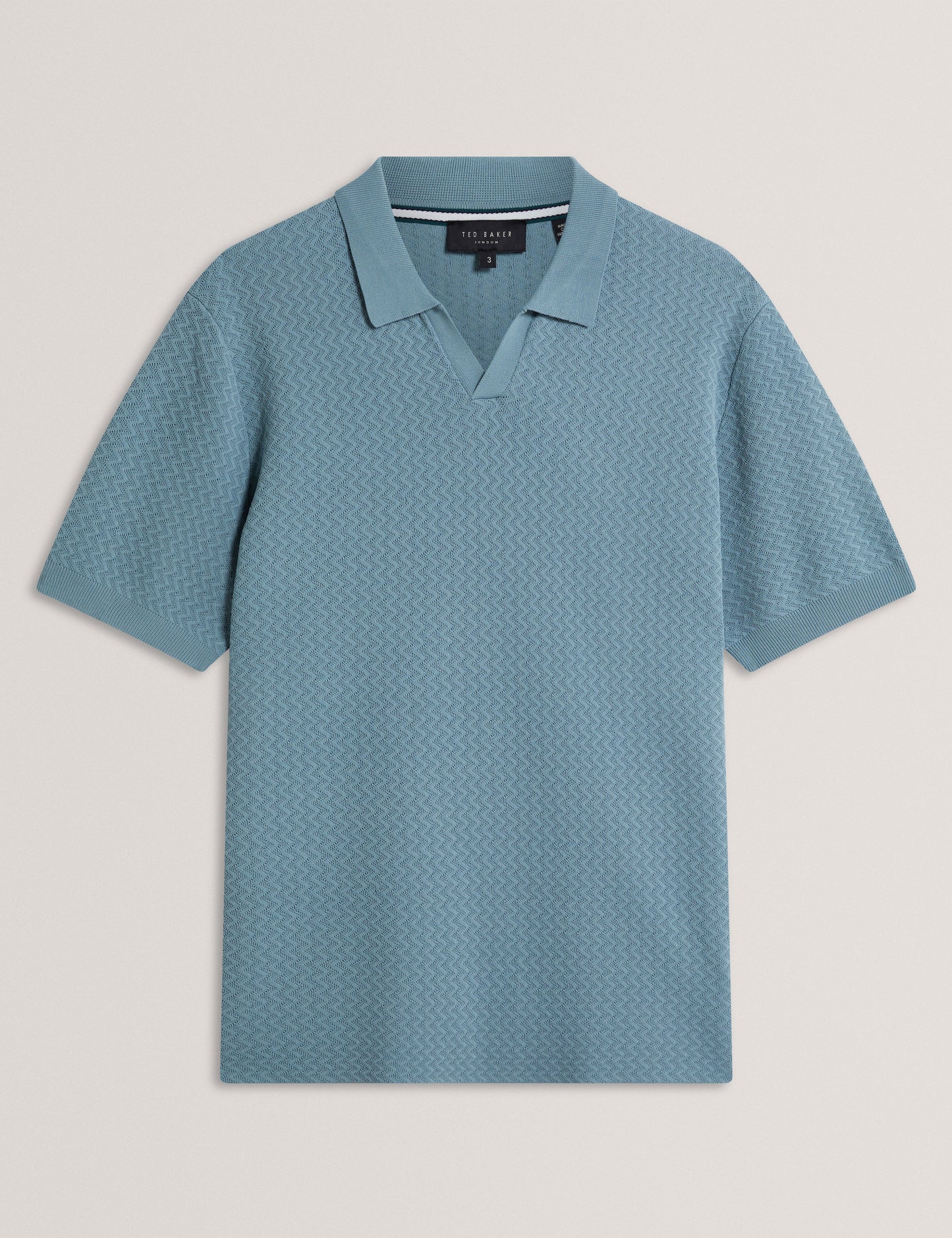 LUTHEN: Ss Zig Zag Stitch Polo