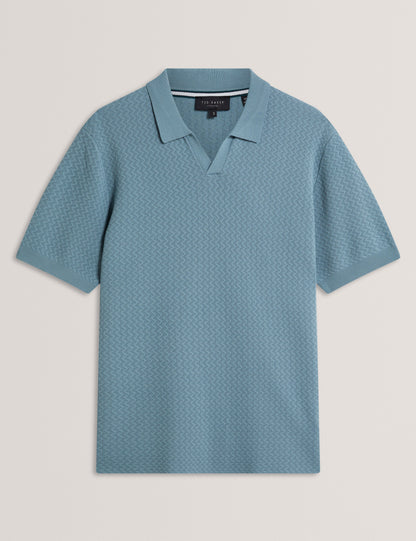 LUTHEN: Ss Zig Zag Stitch Polo