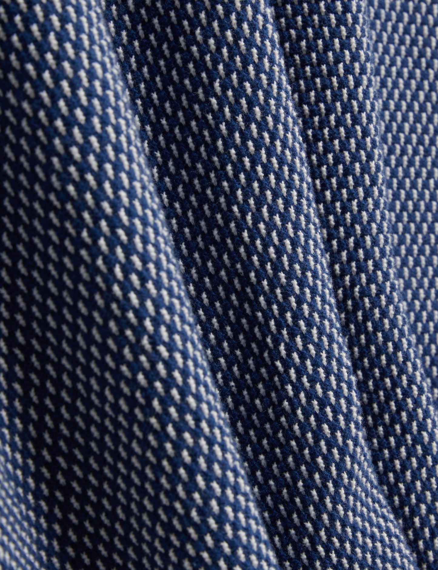 NOLIVA: Ss Small Stitch Button Through Polo