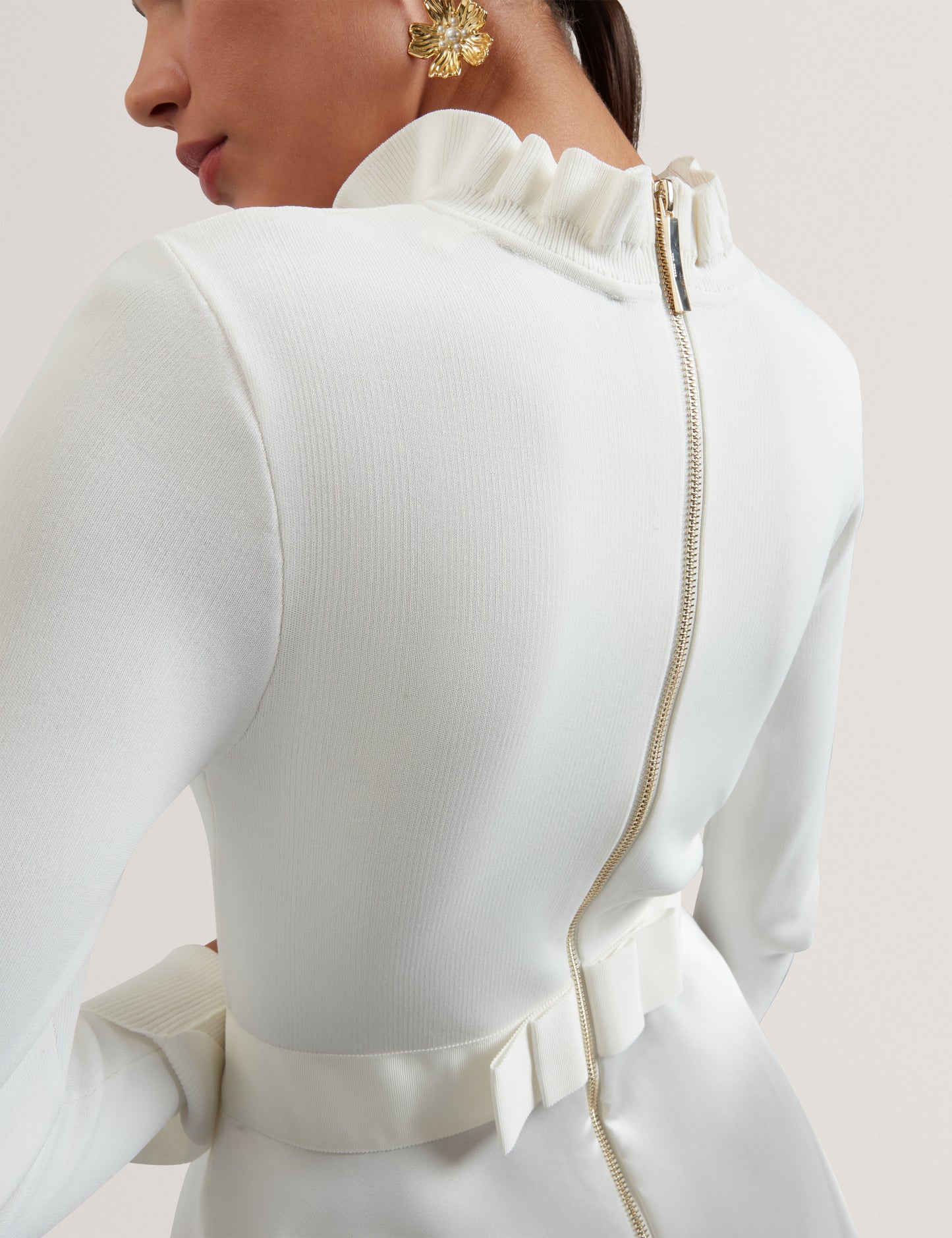 ZADI: Frill Skirt Dress