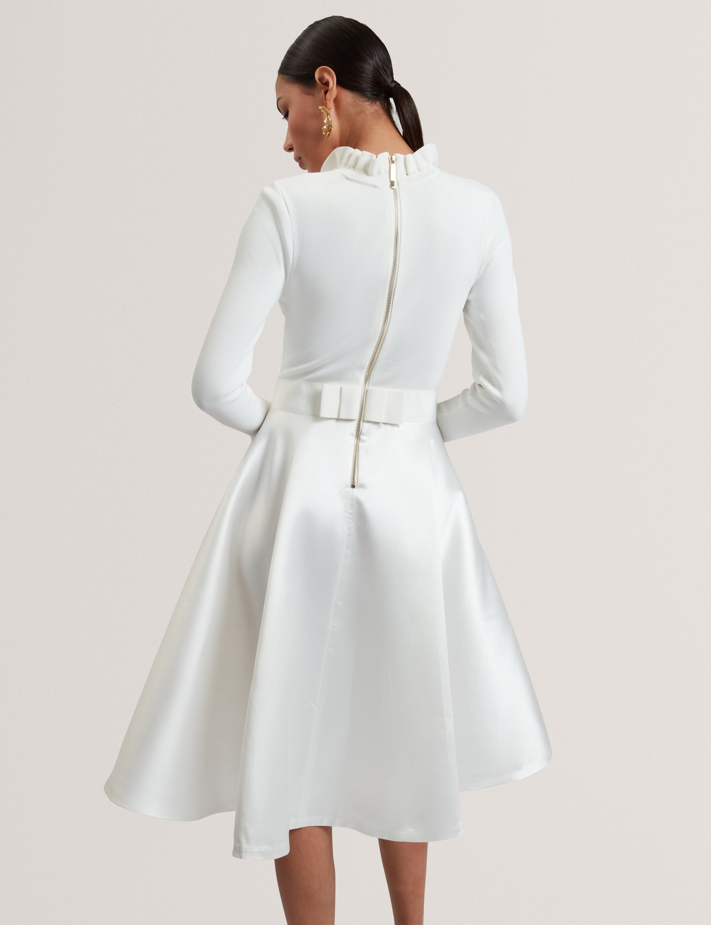 ZADI: Frill Skirt Dress