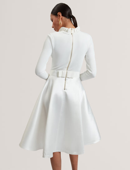ZADI: Frill Skirt Dress