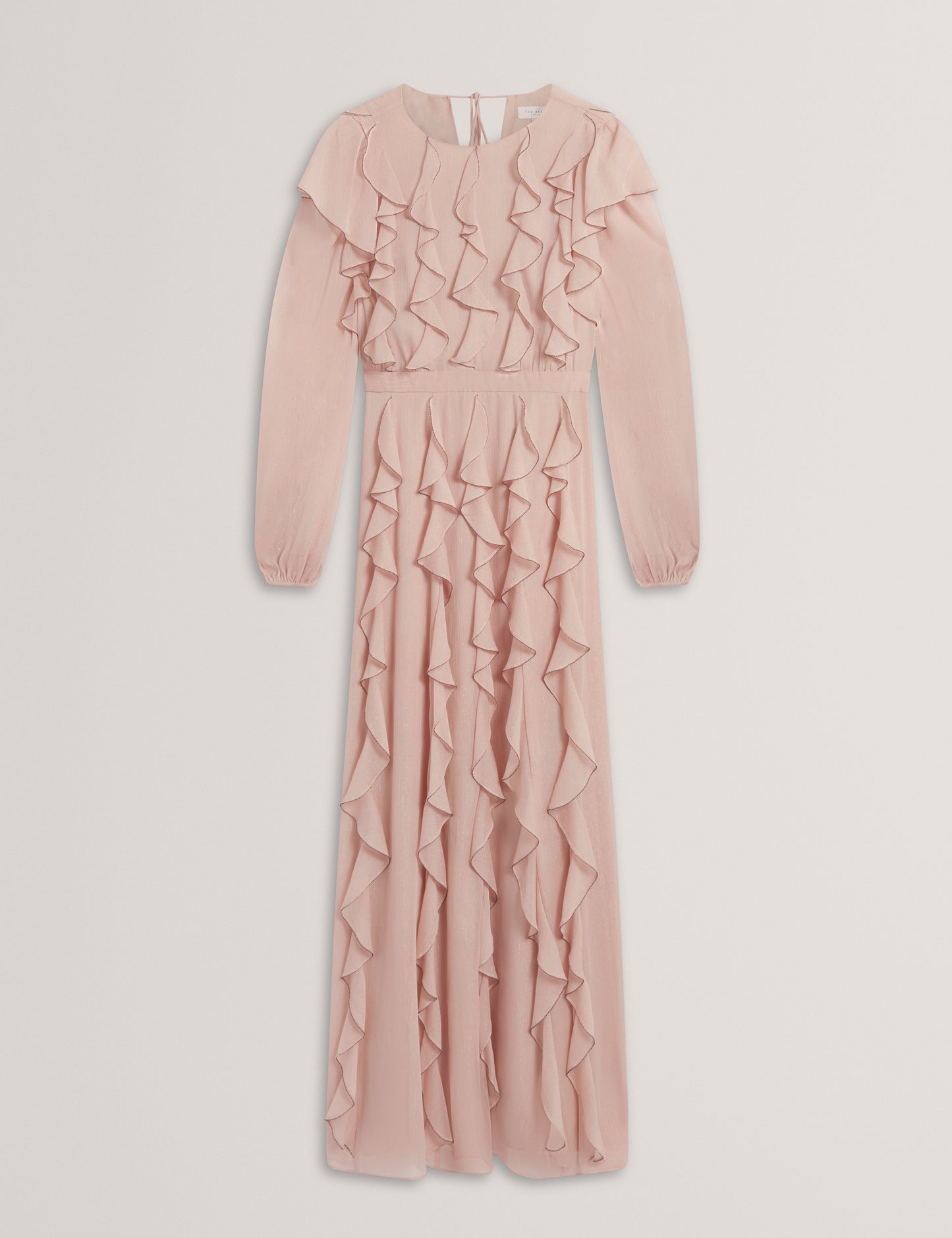 LIYANNA: Ruffle Maxi Dress