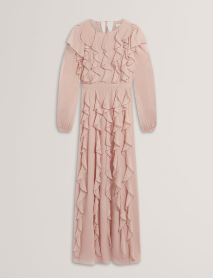 LIYANNA: Ruffle Maxi Dress