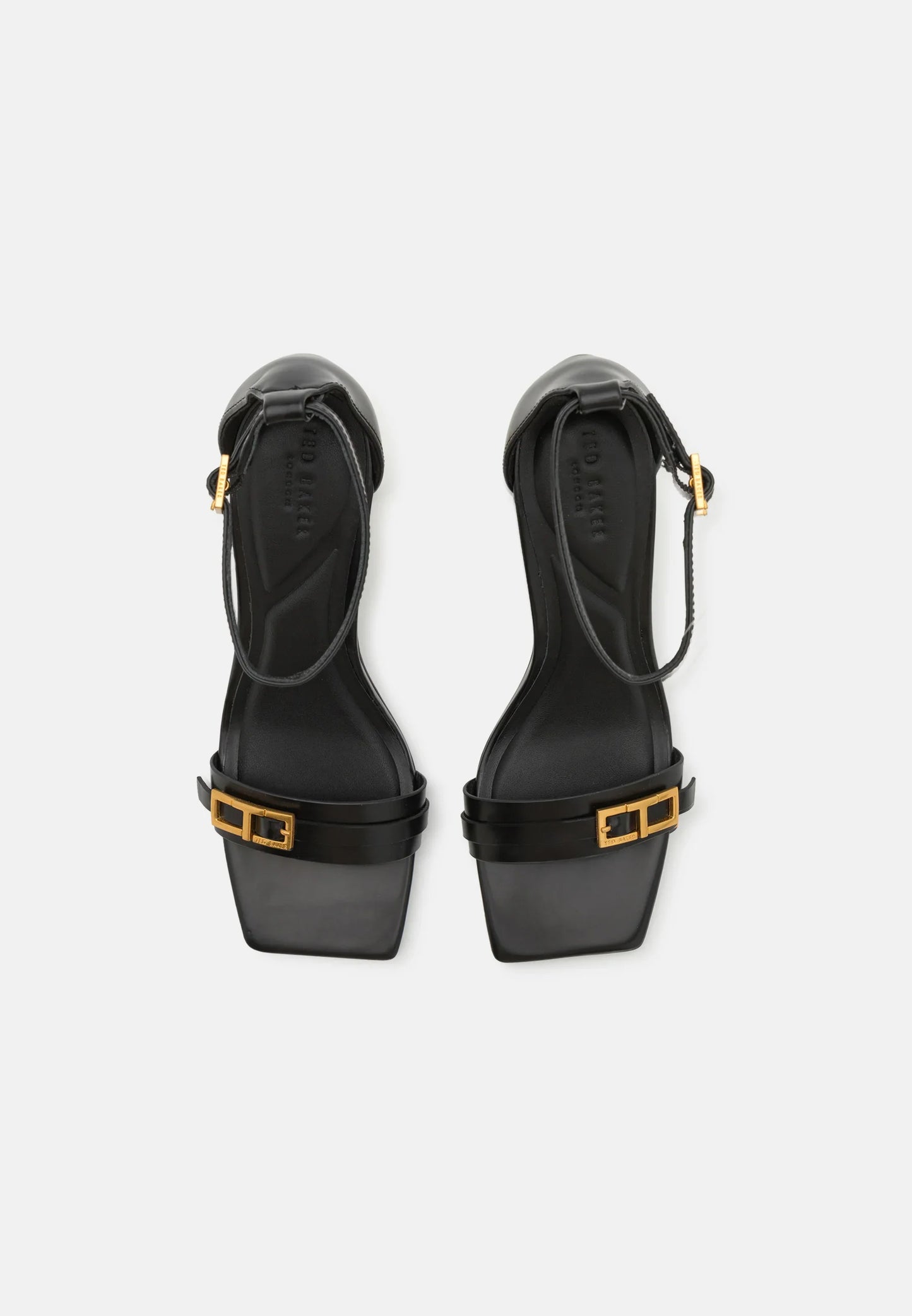 Women's Vidah-Buckle Strap Heeled Sandal Black