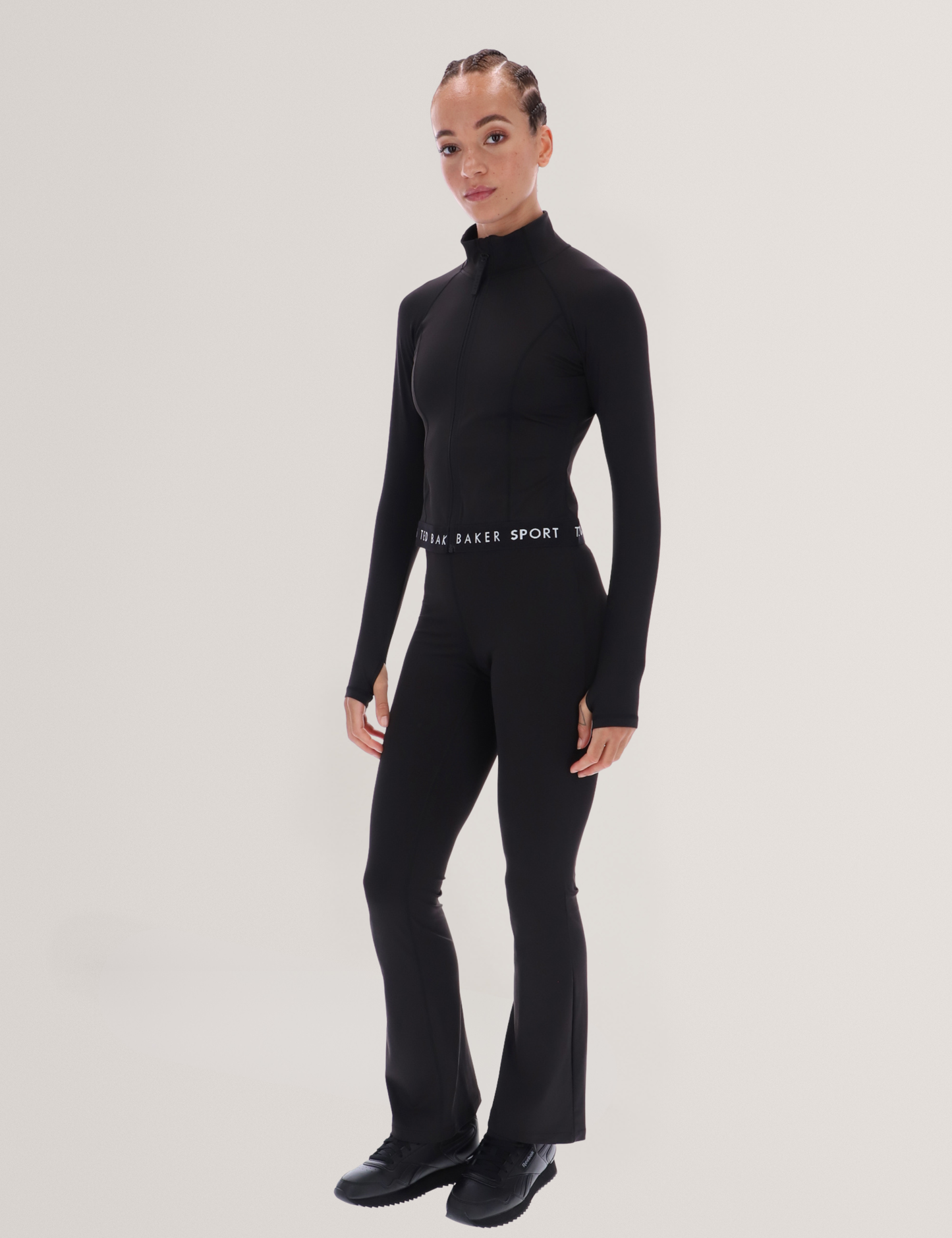 MARIE: Essentials Cropped Zip-Up Jacket