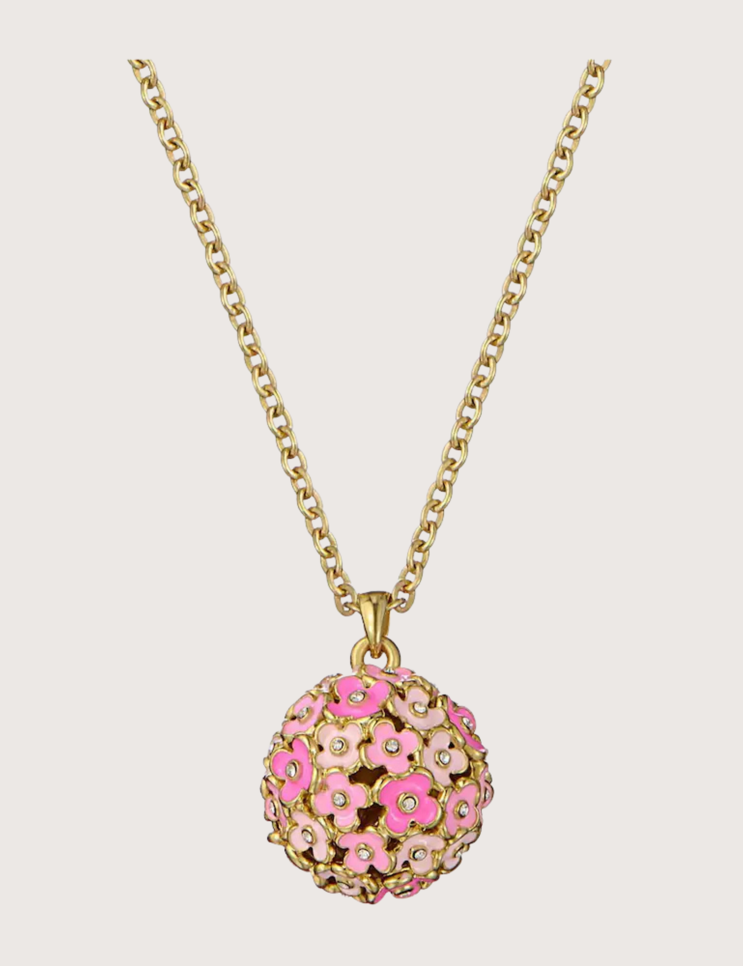 BONBON: Bouquet Ball Pendant Necklace