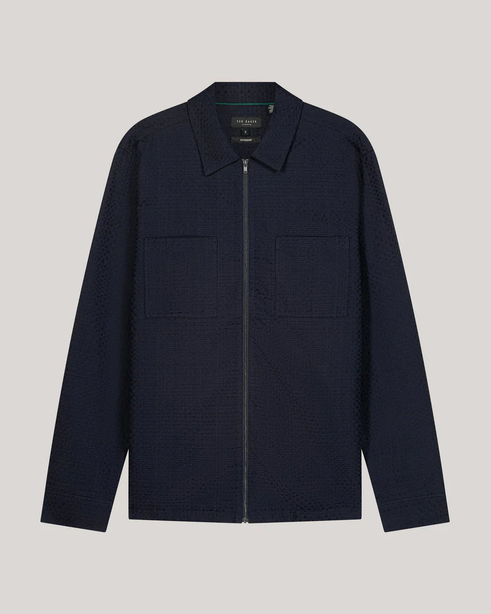 Mens KAILINS Zip Thru Overshirt