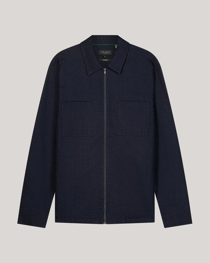 Mens KAILINS Zip Thru Overshirt