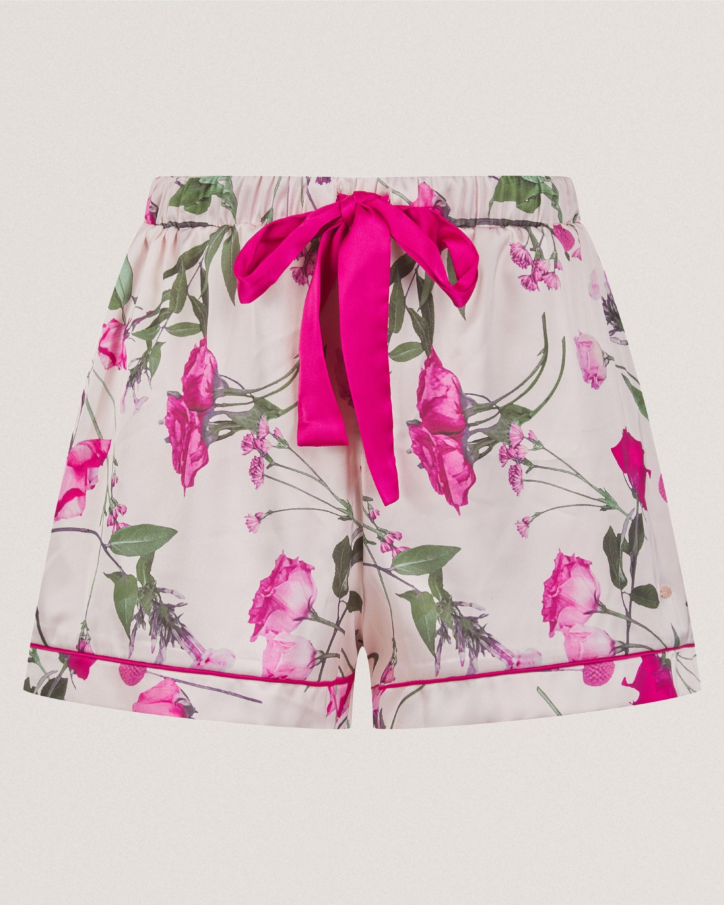 PENNY: SS Printed Satin Set