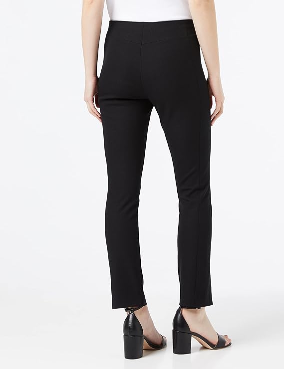 Women's Ozete Front Split Pants Black