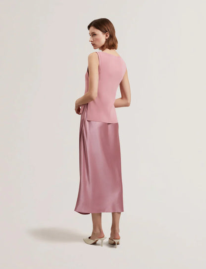 Womens AMMIL Satin Slip Dress