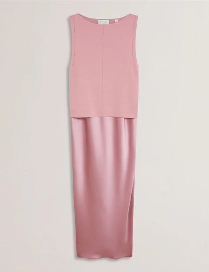 Womens AMMIL Satin Slip Dress