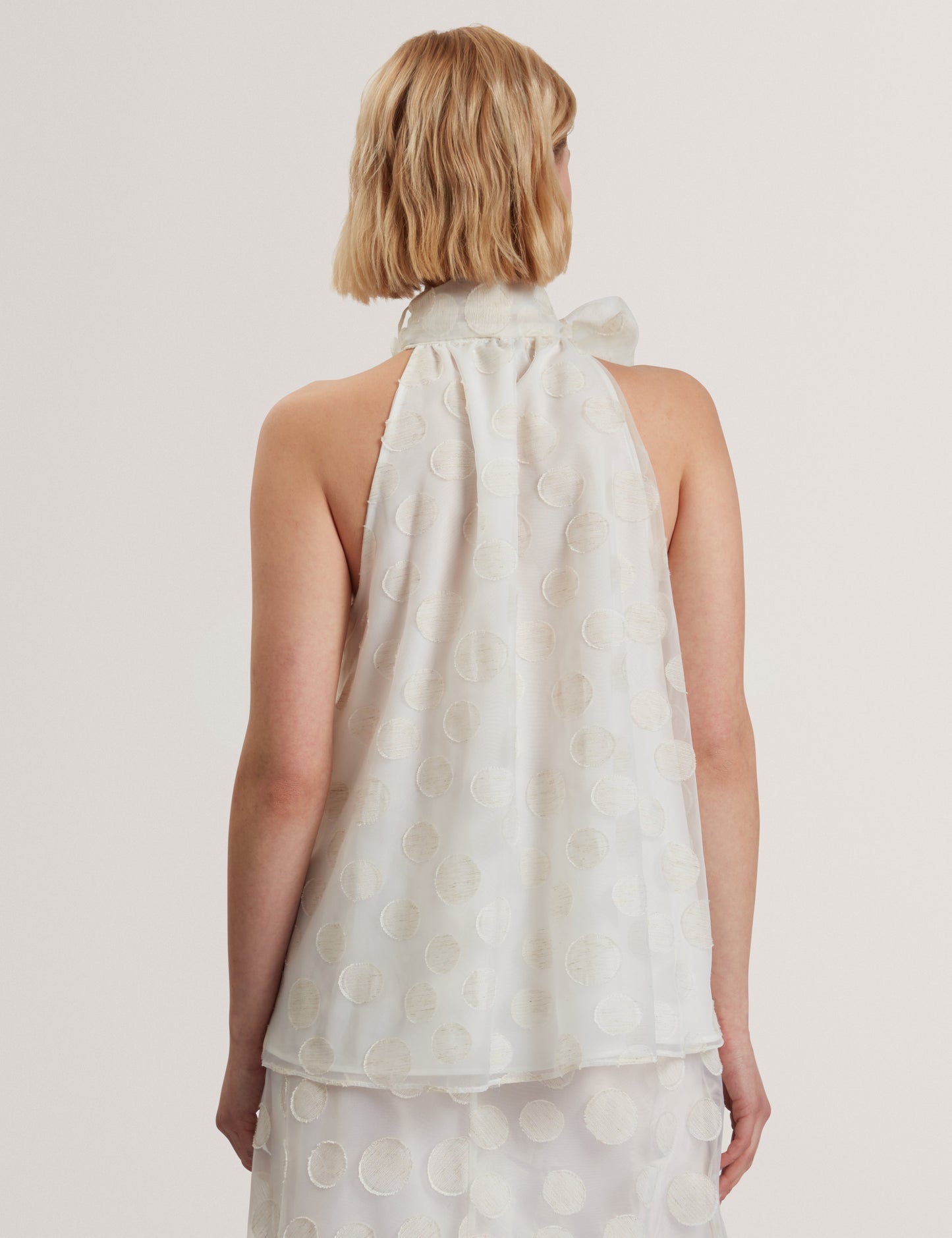 Women's ARBOAA-Drape Detail Halter Neck Top