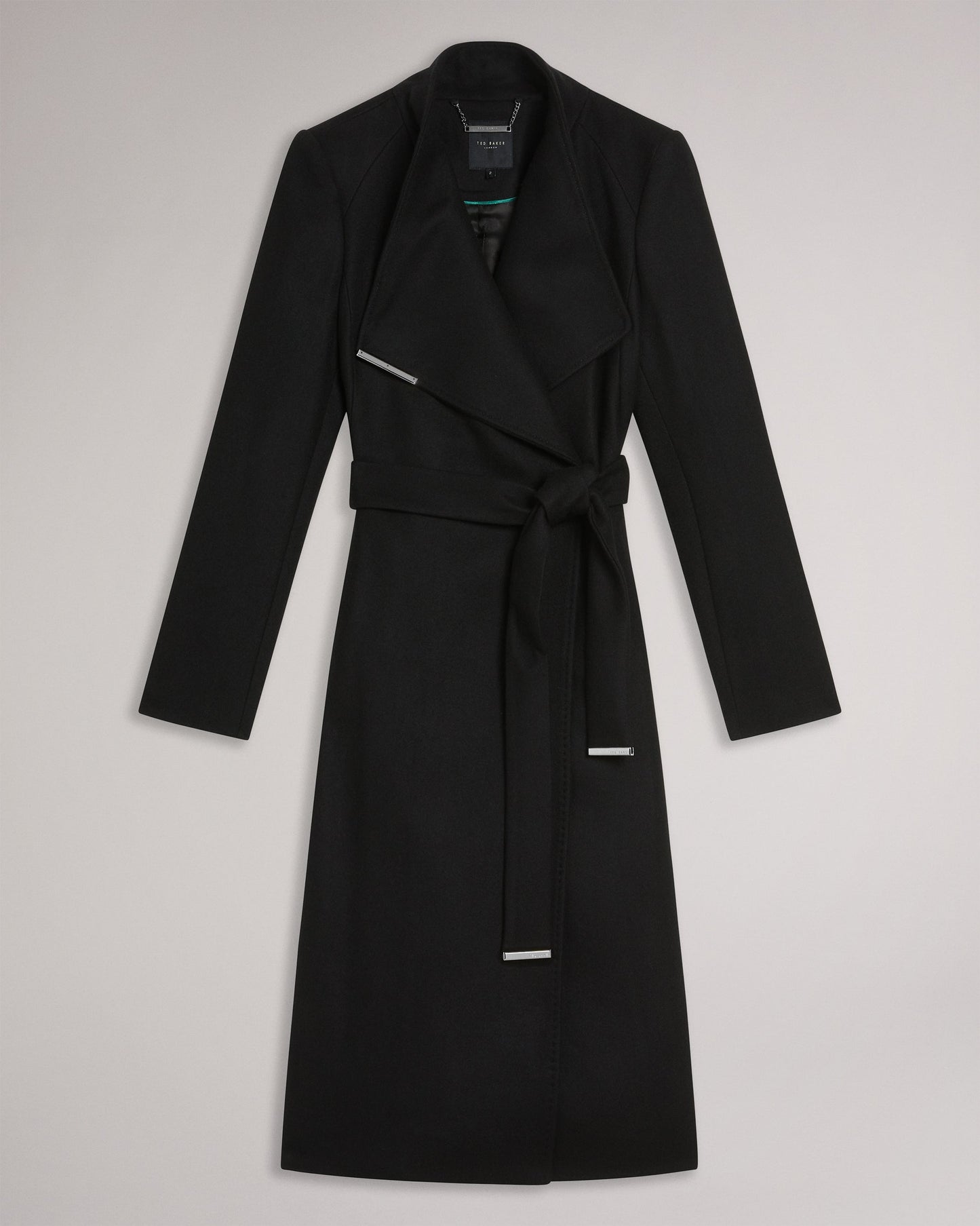 Women's Rose Coat Black