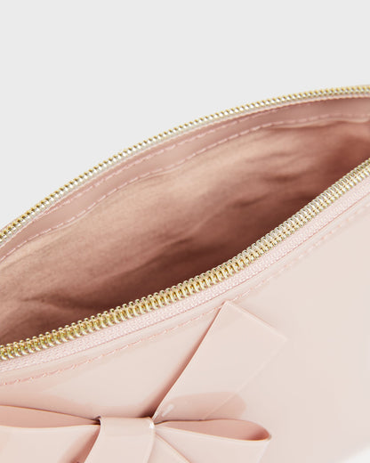 NICOLAI: Knot Bow Makeup Bag
