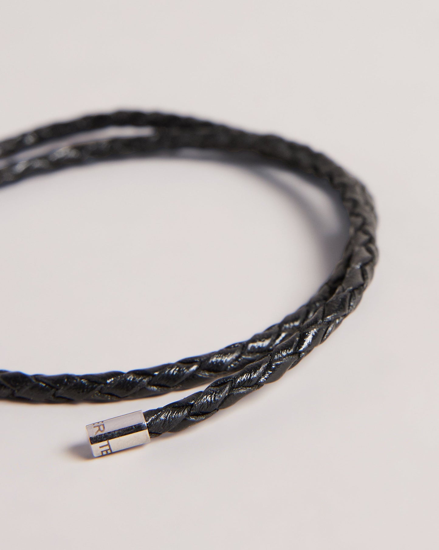 PPOUND: Woven Leather Bracelet