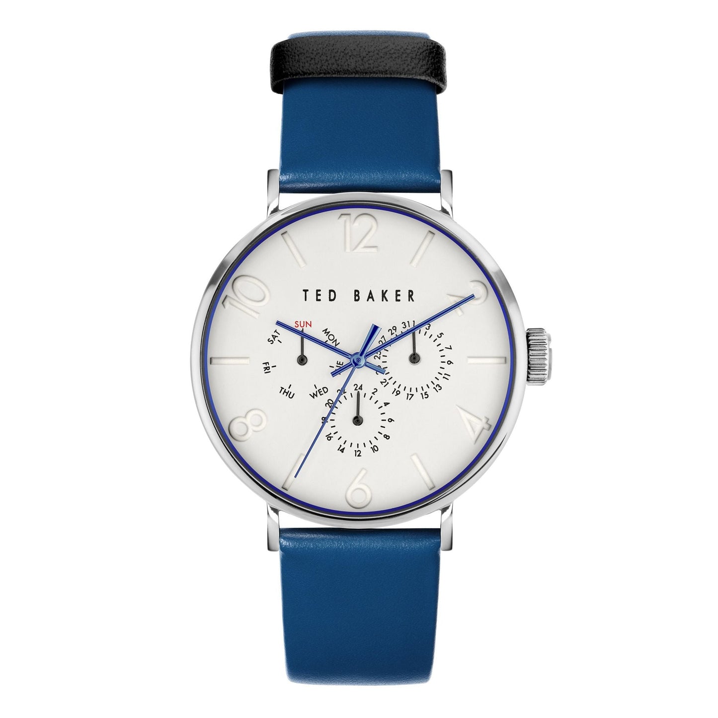 Men's Phylipa Blue Leather Watch