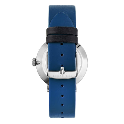 Men's Phylipa Blue Leather Watch