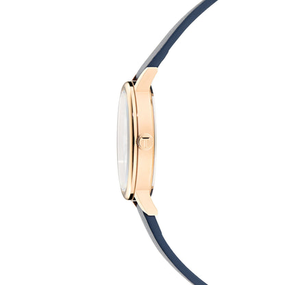 Women's PHYLIPA-BLUE LEATHER STRAP