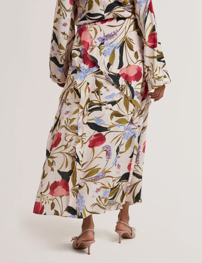 Women's CANDICI-Frill Detail Midi Skirt