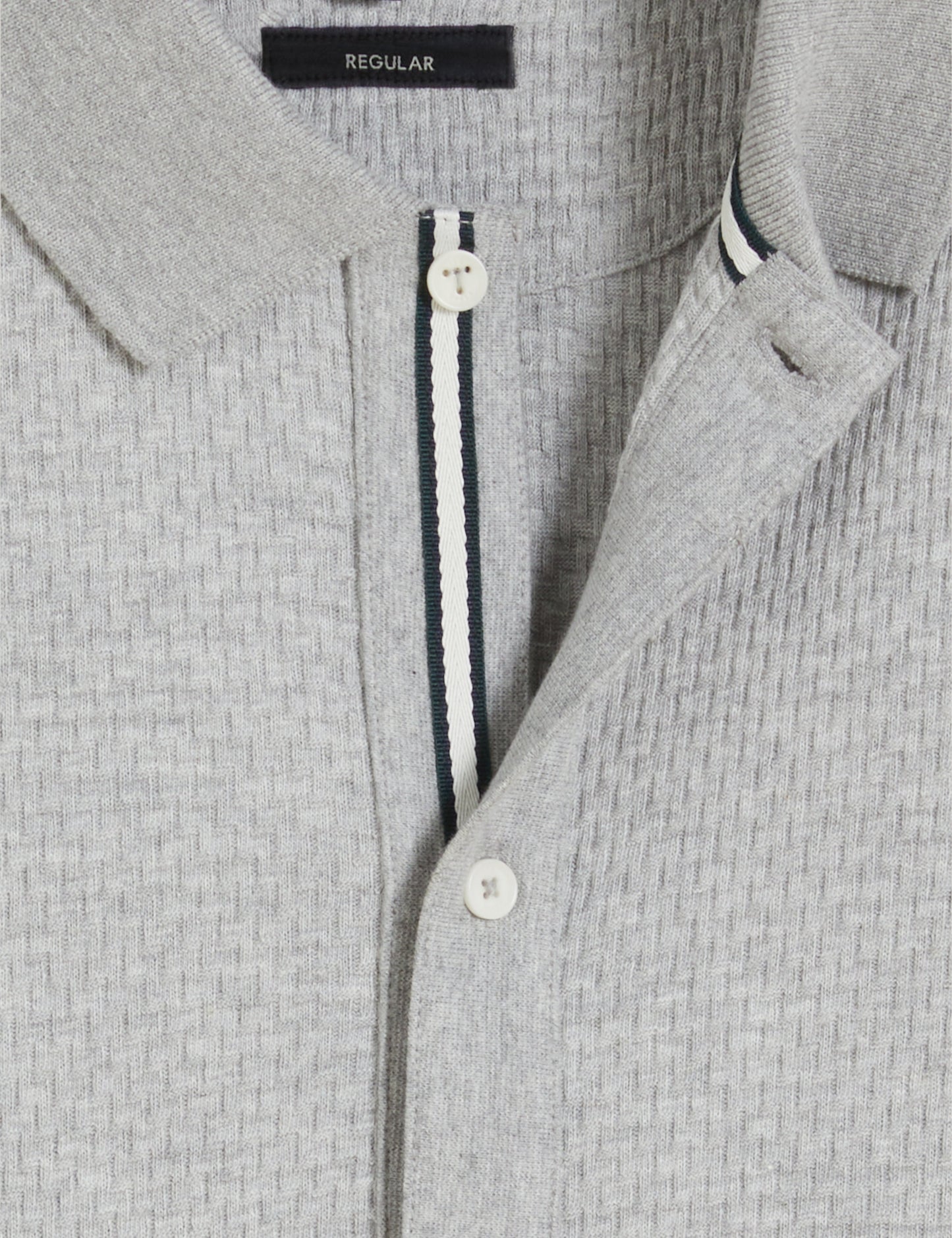 Men's CONNYR-SS Regular Button Through Polo