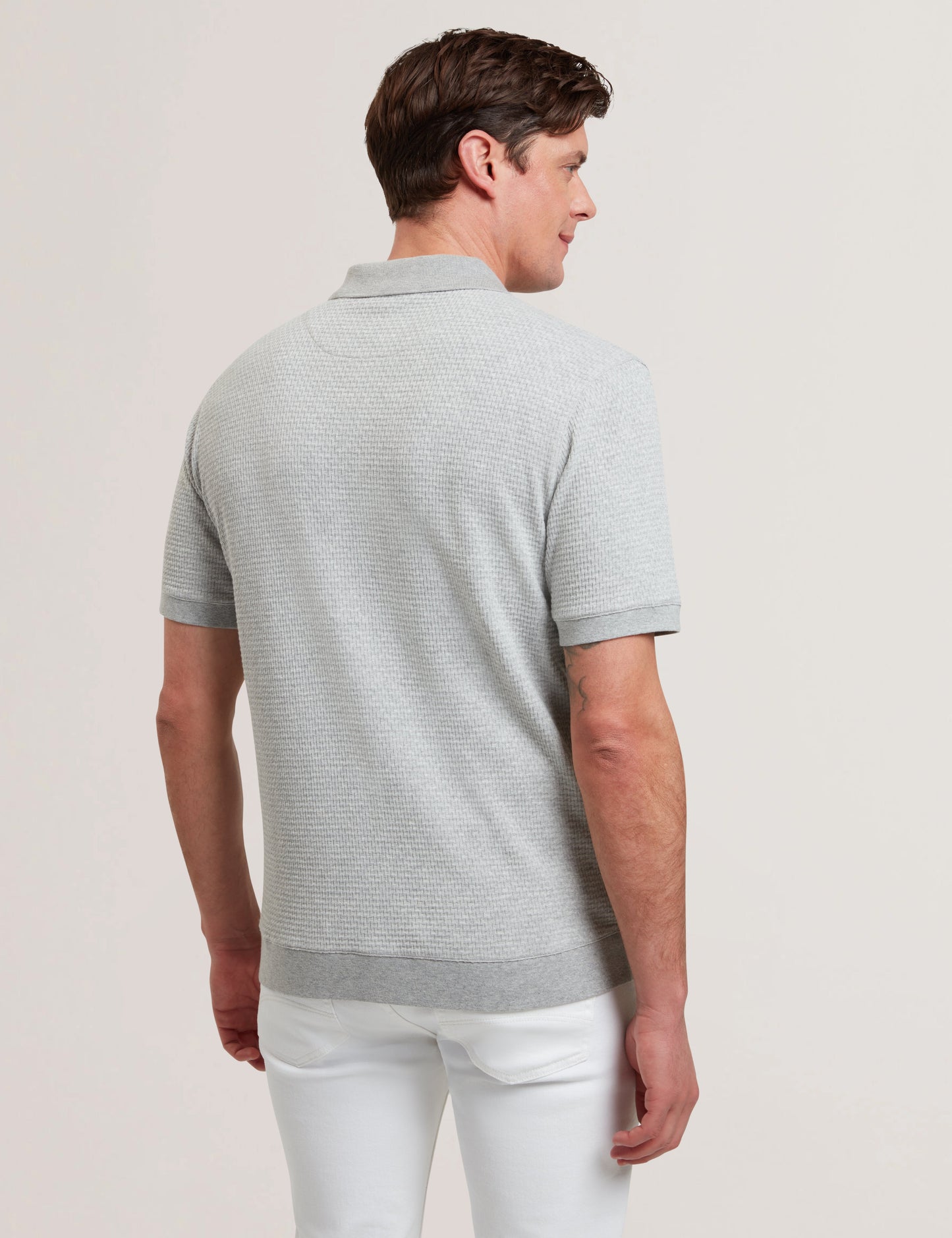 Men's CONNYR-SS Regular Button Through Polo